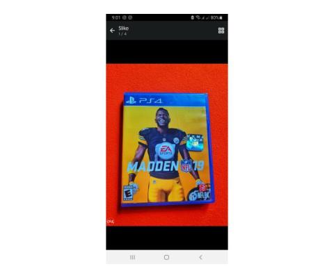 NFL Madden 19 PS4 PlayStation 4